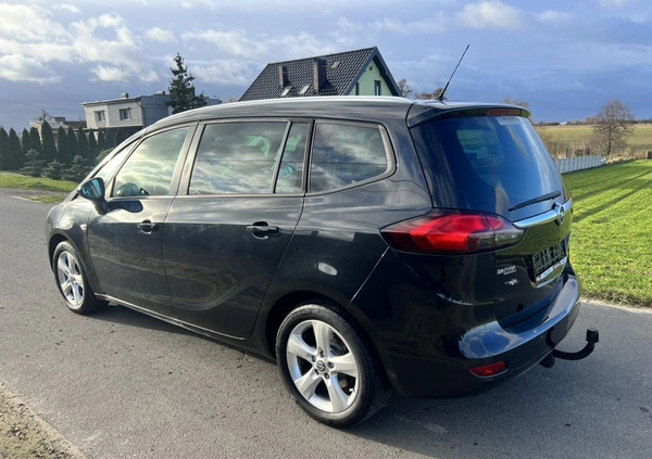 Opel Zafira cena 28500 przebieg: 171000, rok produkcji 2012 z Jarocin małe 46